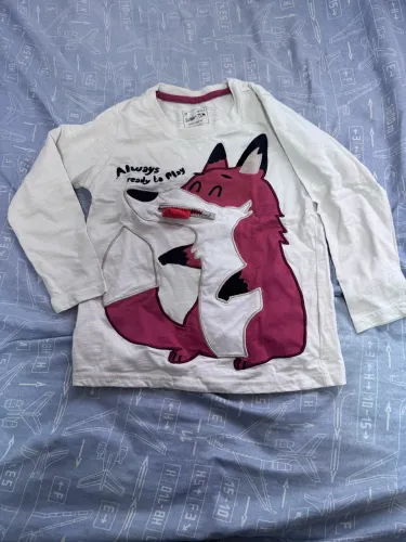 Camiseta manga longa 4 anos