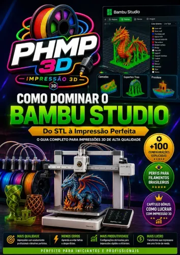 GUIA COMPLETO: COMO DOMINAR O BAMBU STUDIO - DO SLT A IMPRESSÃO PERFEITA