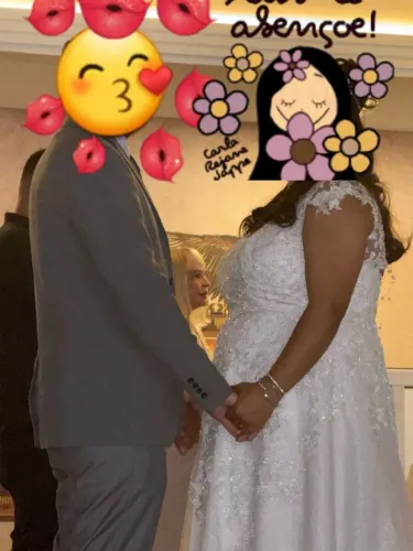 Vestido de Noiva Plus 