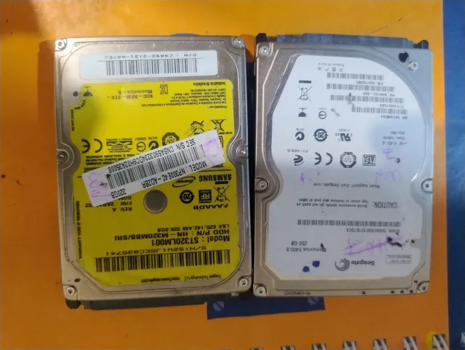 HD 320GB e HD 250GB