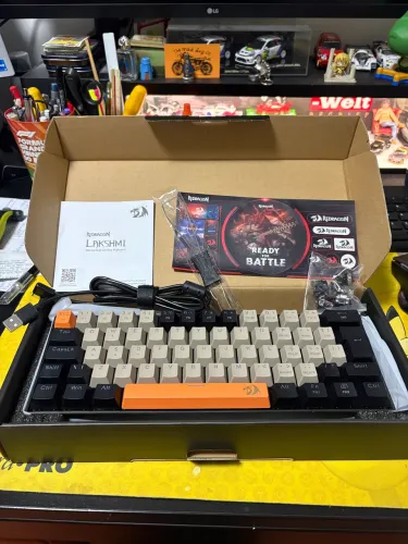 Teclado Gamer Redragon Lakshmi - Switch Marron