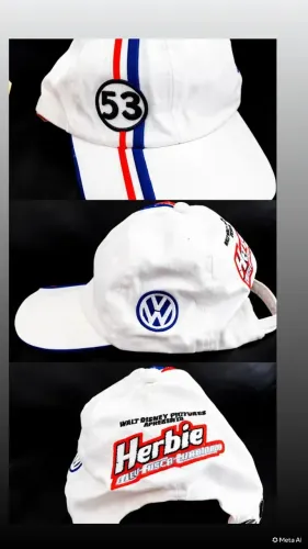 Boné Herbie Volkswagen Produto Oficial Novo
