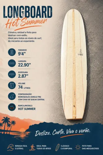 Longboard 9,4 hot Sumer