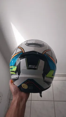 CAPACETE LS2 FF358 XDRON NEON ORANGE USADO