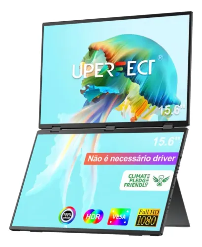 MONITOR PORTATIL DUPLO UPERFECT 15,6 FULL HD