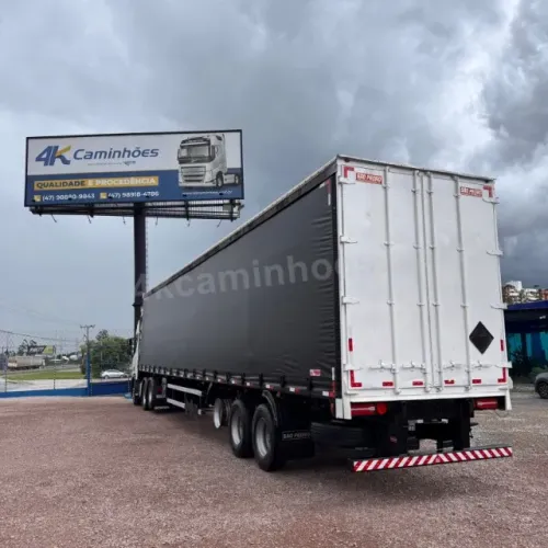 Carreta Sider Furgão Lonado 30 Pallets - 2021 - 4K Caminhões ITAJAÍ SC