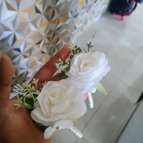 Acessórios noiva com dois vestidos , civil e igreja.