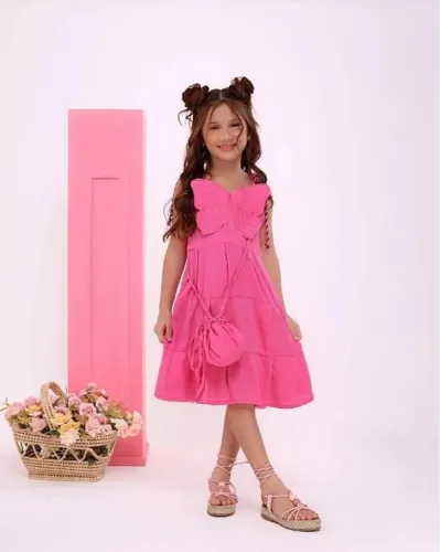Vestido borboleta