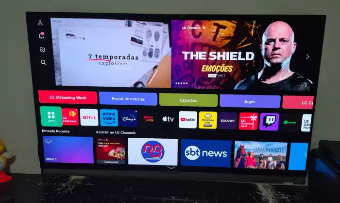 ?Smart TV LG OLED evo 48" C2 4K 120Hz (Apenas 584 Horas de Uso!)