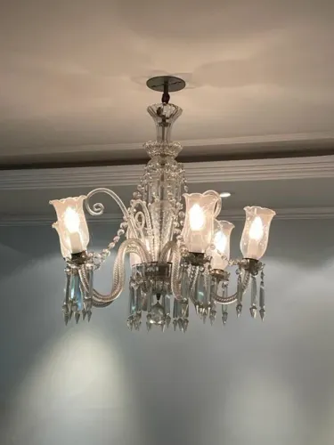 Lustre para sala com seis lampadas