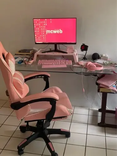 Mesa de vidro ESCRITÓRIO OU ESTUDOS