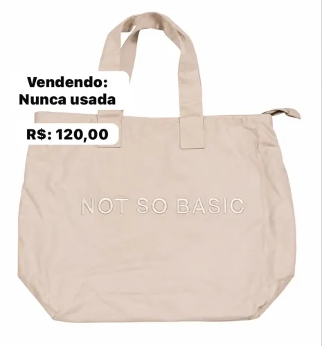 Bolsa, nova, nunca usada