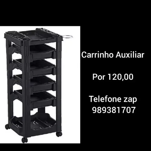 Carrinho auxiliar salão