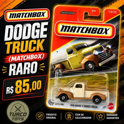 PICK-UP DODGE (ANTIGA) MATCHBOX LACRADA