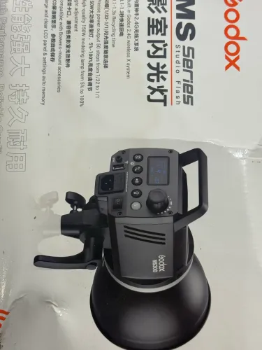 Tocha flash para estúdio fotográfico godox ms300
