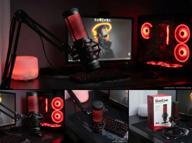 [VENDO] Microfone HyperX Quadcast