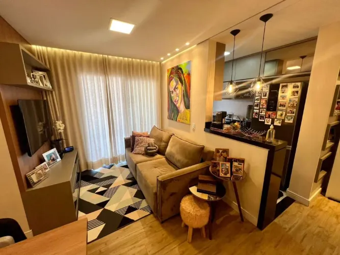 Apartamento 2 Quartos sendo 1 Suíte à venda no Condomínio Terrazzo.