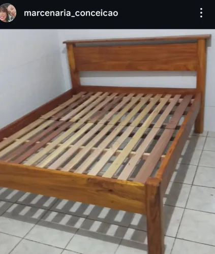 Móveis de madeira maciça ( cama ) 