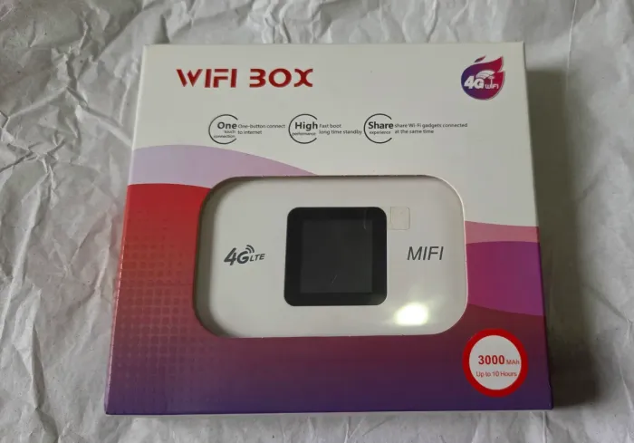 4G Lte Router Sem Fio Wifi Modem Portátil Mifi 150mbps Slot Para Cartão Sim 3000mah