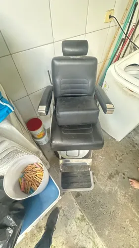 Cadeira reclinável, hidráulica para Barbearia