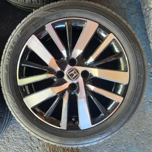 RODAS HONDA CITY ARO 16 4X100 ORIGINAIS E PNEUS 185/55