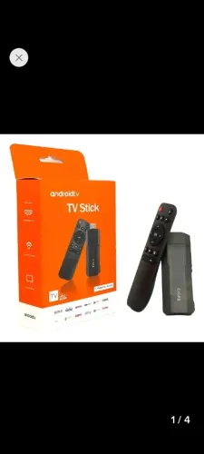 Smart Tv Stick 4k Android 14 2gb 16gb Cor Preto