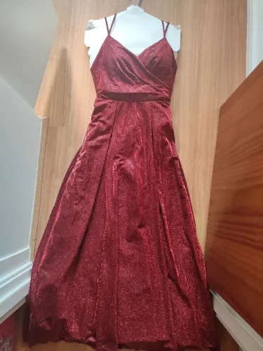 Vestido de festa vermelho