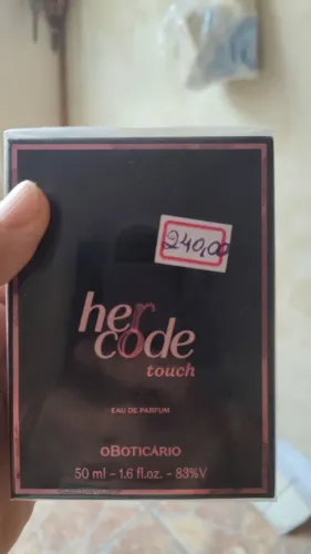 Vendo esse perfume da Boticário lacrado