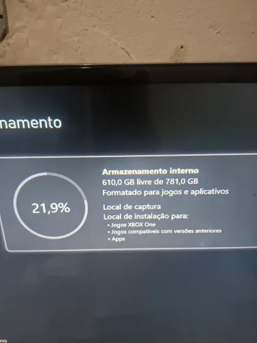 X BOX ONE BRANCO