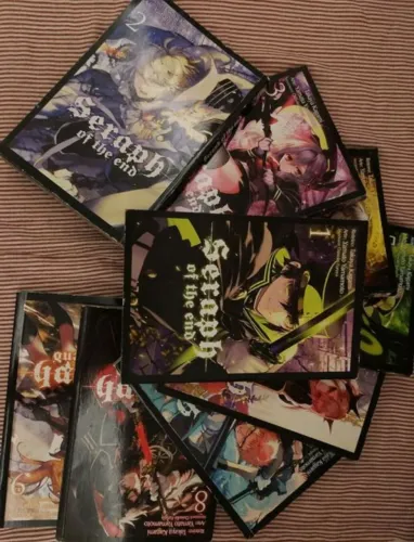 Coleção de mangás - seraph of the end - volume 1-9