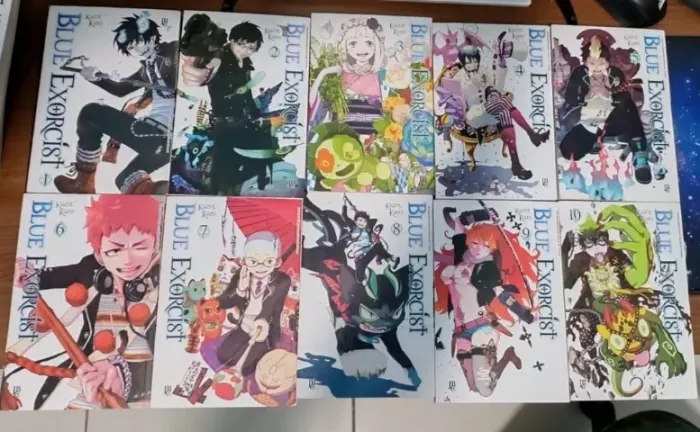 Coleção Mangás - Blue exorcist Vol 1-16