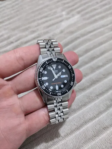 Seiko SKX013 (Box and Papers) + Uncle Straps Executive Bracelet