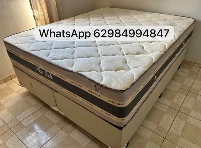 Cama box molas ensacadas king ate 10x sem juros