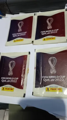 FIGURINHAS DA COPA 2022 no pacote fechado com 5 unidades,PREÇO PROMOCIONAL , 4,00 PCT.