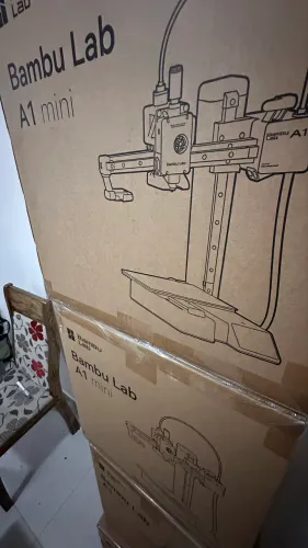 Impressora 3d A1 mini Bambu Lab - Nova Lacrada 