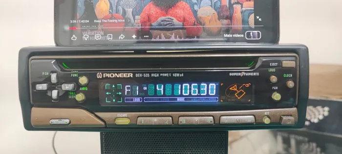 Radio Cd Pioneer Deh-535 Com Bluetooth (546/536/636/646)