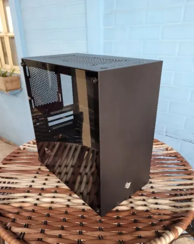 Gabinete Gamer Pichau HX300 Glass Preto
