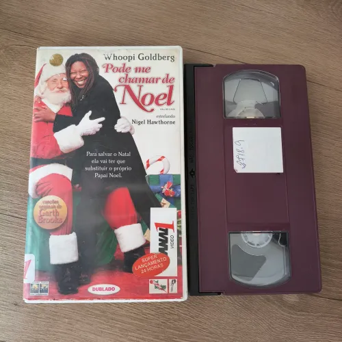 Fita VHS Pode me chamar de Noel - Whoopi Goldber - Dublado