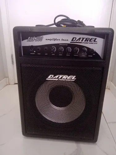 AMPLIFICADOR DE CONTRABAIXO - BAS 200 - DATREL - CELSO PIXINGA 