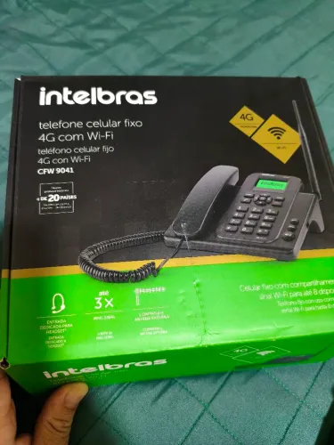 Telefone rural Intelbras