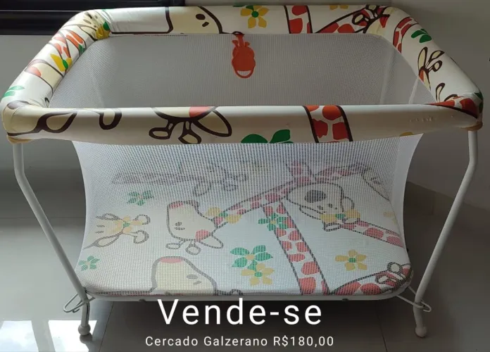 Cercadinho bebê/infantil Galzerano girafas chiqueirinho