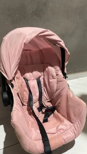 Bebê conforto Galzerano rosa 