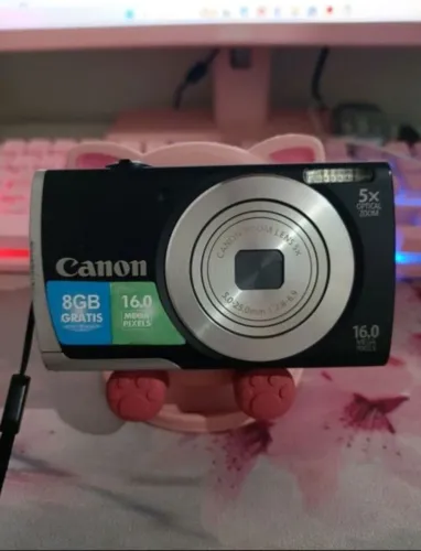 câmera digital canon a2500 16mp(leia a descrição)