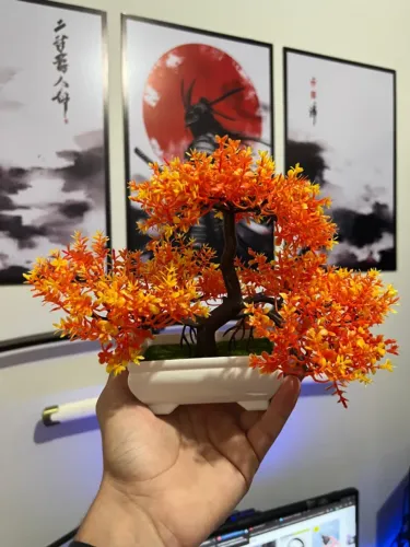 Bonsai Artificial Decorativo Realista para Casa e Escritório