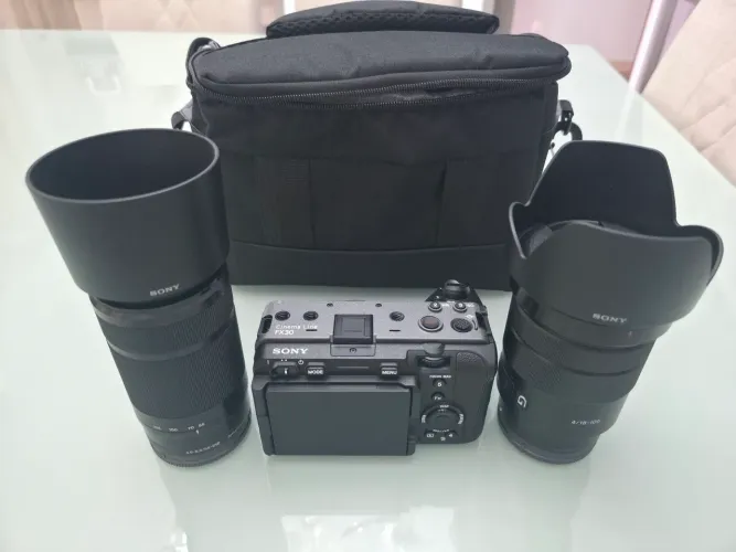 ? SONY FX30 CINEMA LINE + 2 LENTES SONY ? KIT COMPLETO