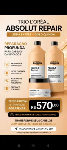 Trio L'Oréal Absolut Repair