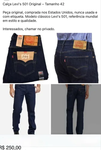 Calça Levis
