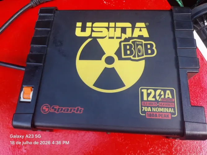 Fonte Usina 120A carregadora de bateria