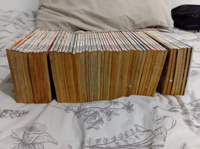 Coleção quase completa do Mangá samurai X, jbc.