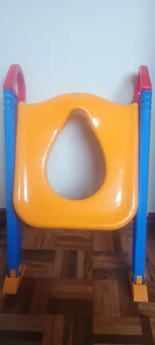 Redutor De Assento Infantil Com Escada Para Vaso Sanitário